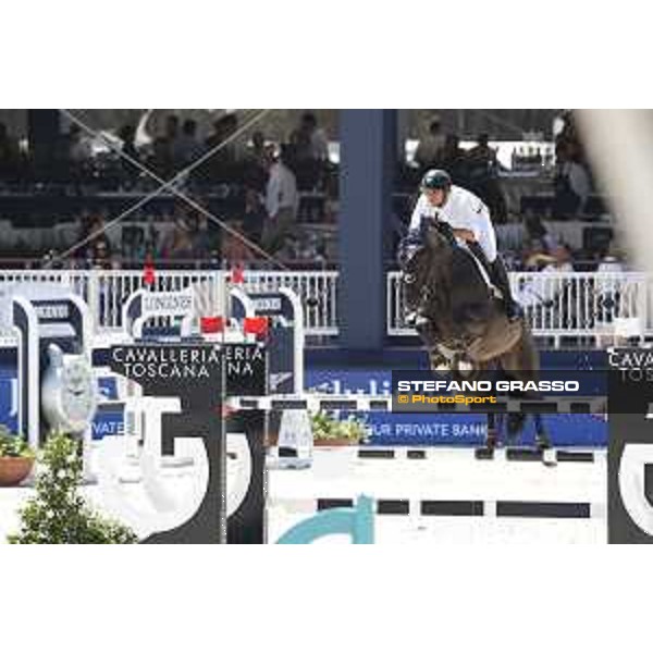LGCT of St Tropez - Marlon Modolo Zanotelli (BRA) on Extra van Essene - St Tropez, Ramatulle beach - 1 June 2018 - ph.Stefano Grasso/LGCT