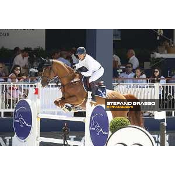 LGCT of St Tropez - Philippe Rozier (FRA) on Reveur de Kergane - St Tropez, Ramatulle beach - 1 June 2018 - ph.Stefano Grasso/LGCT