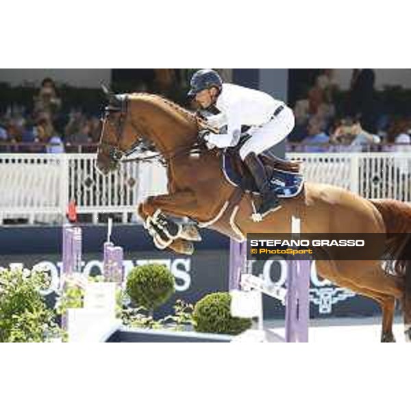 LGCT of St Tropez - Philippe Rozier (FRA) on Reveur de Kergane - St Tropez, Ramatulle beach - 1 June 2018 - ph.Stefano Grasso/LGCT