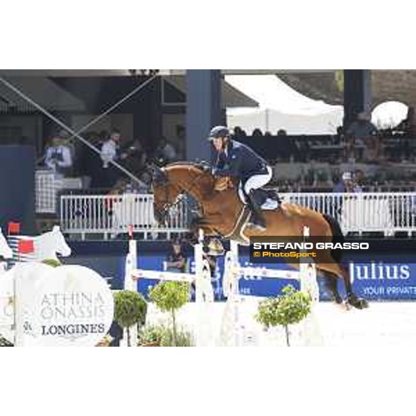 LGCT of St Tropez - Cameron Hanley (IRL) on Aiyetoro - St Tropez, Ramatulle beach - 1 June 2018 - ph.Stefano Grasso/LGCT