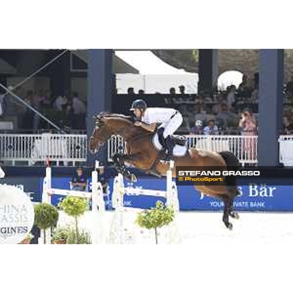 LGCT of St Tropez - Sergio Alvarez Moya (ESP)on MHS Attraction - St Tropez, Ramatulle beach - 1 June 2018 - ph.Stefano Grasso/LGCT