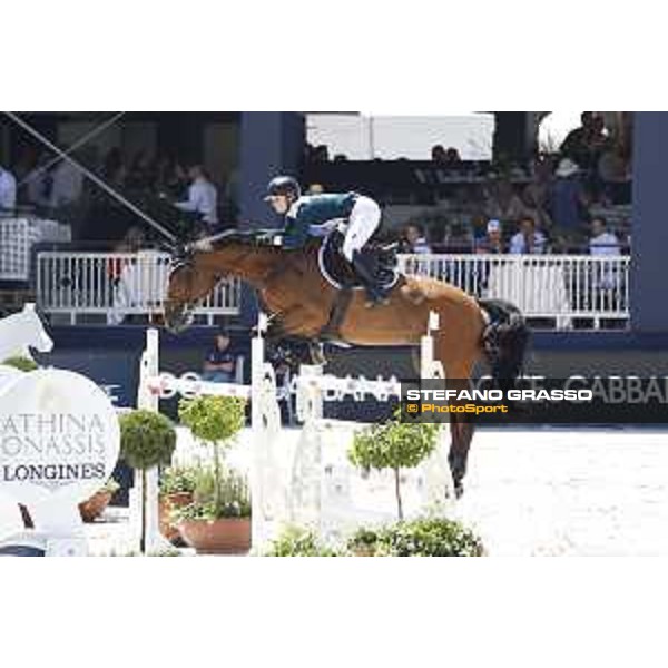 LGCT of St Tropez - Emily Moffitt (GBR) on Mtf Madame X - St Tropez, Ramatulle beach - 1 June 2018 - ph.Stefano Grasso/LGCT