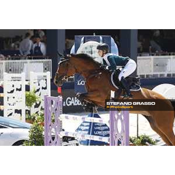 LGCT of St Tropez - Emily Moffitt (GBR) on Mtf Madame X - St Tropez, Ramatulle beach - 1 June 2018 - ph.Stefano Grasso/LGCT