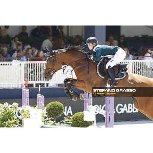 LGCT of St Tropez - Emily Moffitt (GBR) on Mtf Madame X - St Tropez, Ramatulle beach - 1 June 2018 - ph.Stefano Grasso/LGCT