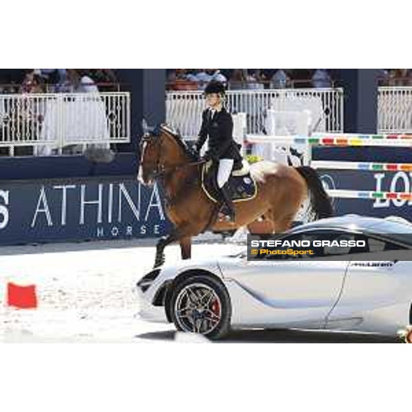 LGCT of St Tropez - Edwina Tops-Alexander (AUS) on Veronese Teamjoy - St Tropez, Ramatulle beach - 1 June 2018 - ph.Stefano Grasso/LGCT