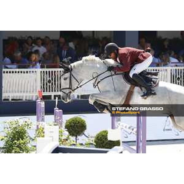 LGCT of St Tropez - Bassem Hassan Mohammed (QAT) on Argelith Squid - St Tropez, Ramatulle beach - 1 June 2018 - ph.Stefano Grasso/LGCT