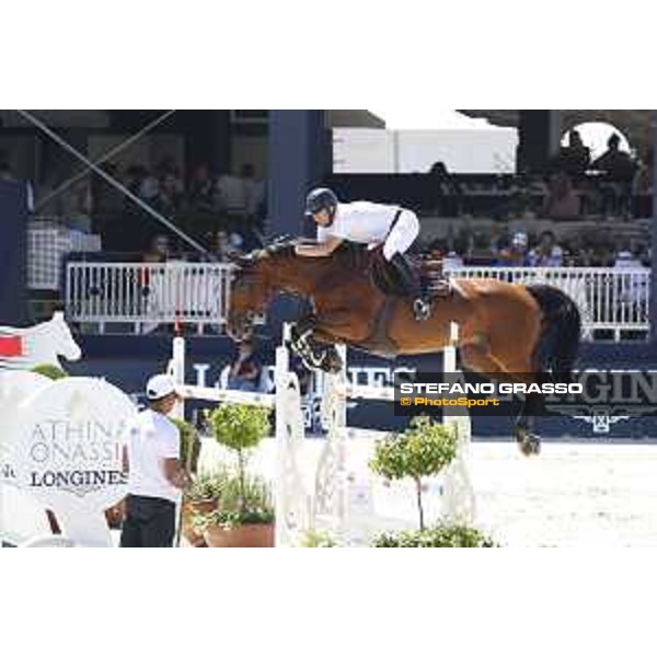 LGCT of St Tropez - Patrice Delaveau (FRA) on Vestale de Mazure HDC - St Tropez, Ramatulle beach - 1 June 2018 - ph.Stefano Grasso/LGCT