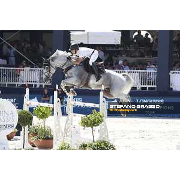 LGCT of St Tropez - Eduardo Alvarez Aznar (ESP) on Fidux - St Tropez, Ramatulle beach - 1 June 2018 - ph.Stefano Grasso/LGCT