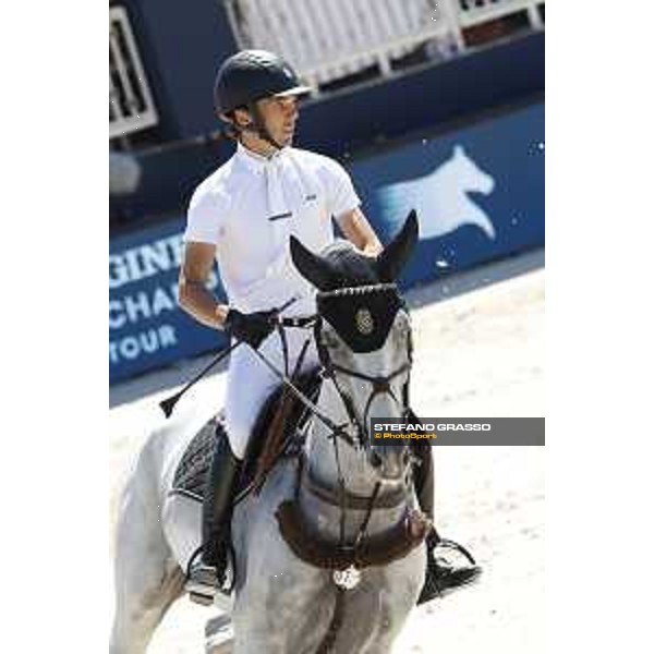 LGCT of St Tropez - Eduardo Alvarez Aznar (ESP) on Fidux - St Tropez, Ramatulle beach - 1 June 2018 - ph.Stefano Grasso/LGCT