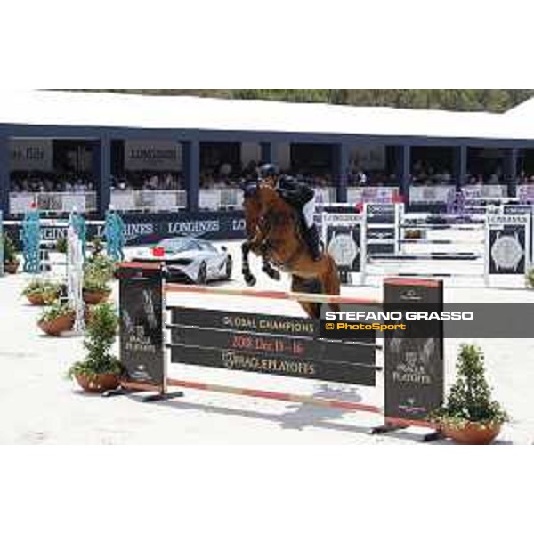 LGCT of St Tropez - Class 5 - Cian O?Connor (IRL) on Clenur - St Tropez, Ramatulle beach - 2 June 2018 - ph.Stefano Grasso/LGCT