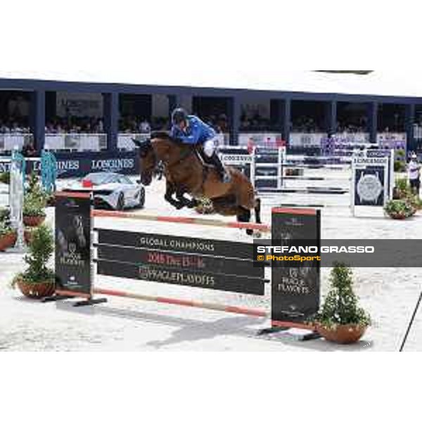 LGCT of St Tropez - Class 5 - Geir Gulliksen (NOR) on Exit of Ice Z - St Tropez, Ramatulle beach - 2 June 2018 - ph.Stefano Grasso/LGCT