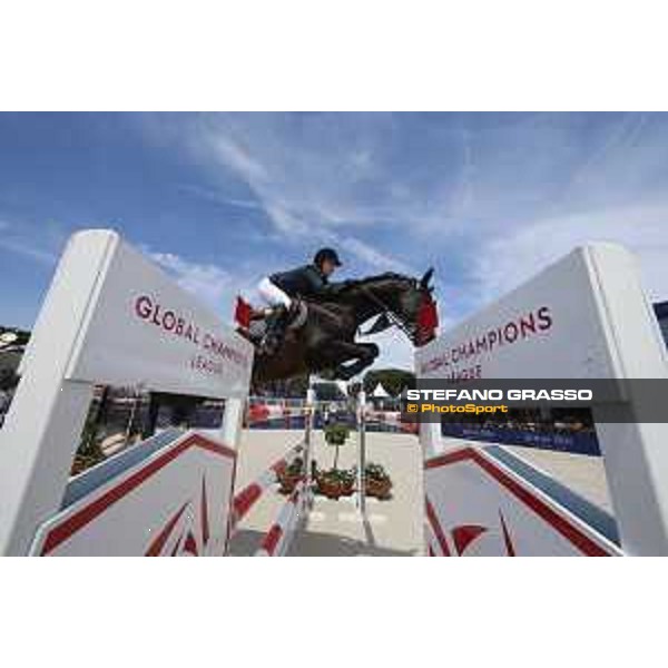 LGCT of St Tropez - Class 5 - Alexandra Thornton (GBR) on Cornetto K - St Tropez, Ramatulle beach - 2 June 2018 - ph.Stefano Grasso/LGCT