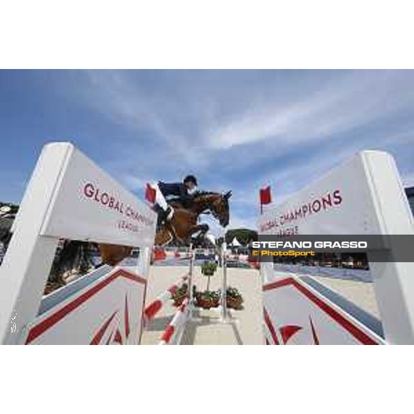 LGCT of St Tropez - Class 5 - Athina Onassis (GRE) on MHS Going Global - St Tropez, Ramatulle beach - 2 June 2018 - ph.Stefano Grasso/LGCT