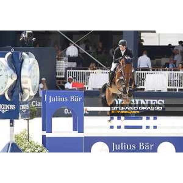LGCT of St Tropez - Class 5 - Cian O?Connor (IRL) on Clenur - St Tropez, Ramatulle beach - 2 June 2018 - ph.Stefano Grasso/LGCT