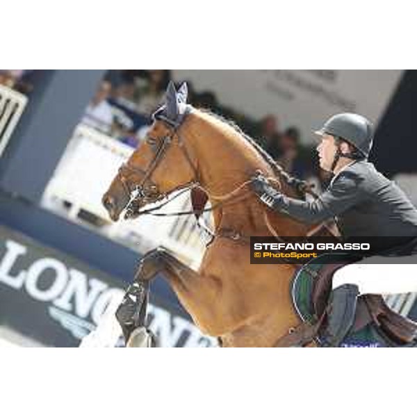 LGCT of St Tropez - Class 5 - Cian O?Connor (IRL) on Clenur - St Tropez, Ramatulle beach - 2 June 2018 - ph.Stefano Grasso/LGCT