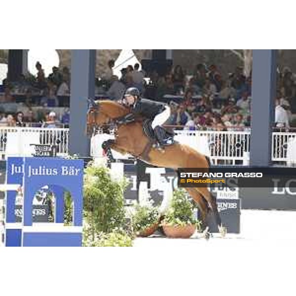 LGCT of St Tropez - Class 5 - Cian O?Connor (IRL) on Clenur - St Tropez, Ramatulle beach - 2 June 2018 - ph.Stefano Grasso/LGCT