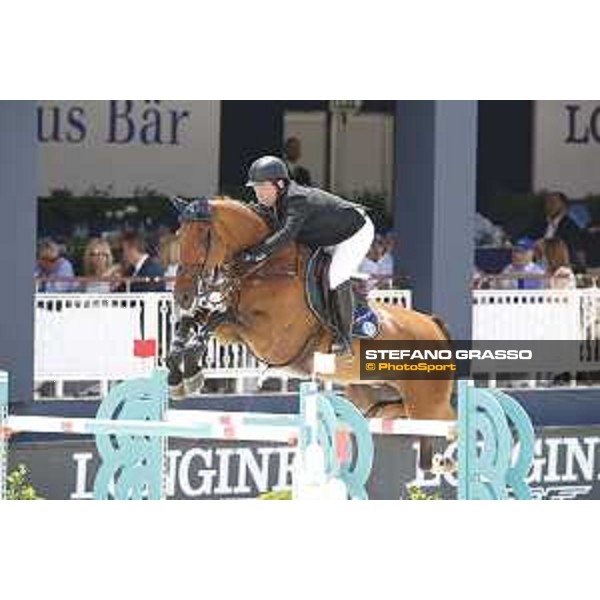 LGCT of St Tropez - Class 5 - Cian O?Connor (IRL) on Clenur - St Tropez, Ramatulle beach - 2 June 2018 - ph.Stefano Grasso/LGCT