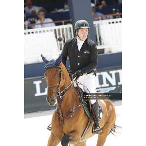 LGCT of St Tropez - Class 5 - Cian O?Connor (IRL) on Clenur - St Tropez, Ramatulle beach - 2 June 2018 - ph.Stefano Grasso/LGCT