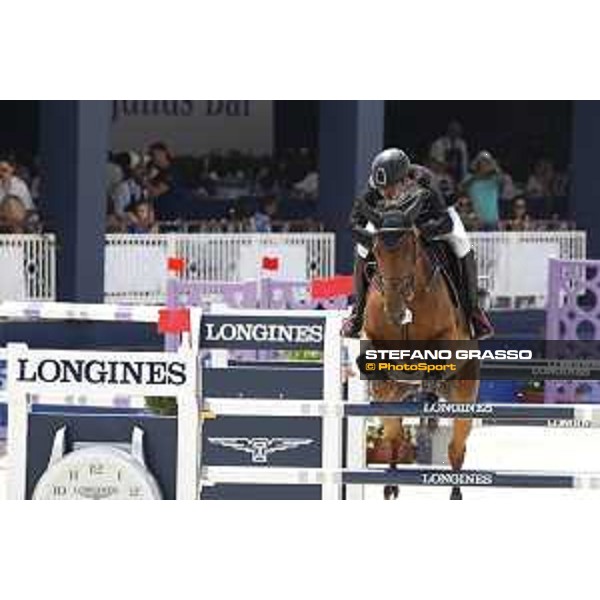 LGCT of St Tropez - Class 5 - Rene Lopez (COL) on Twig du Veillon - St Tropez, Ramatulle beach - 2 June 2018 - ph.Stefano Grasso/LGCT
