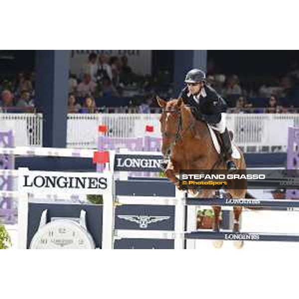 LGCT of St Tropez - Class 5 - Max Thirouin (FRA) on Utopie Villelongue - St Tropez, Ramatulle beach - 2 June 2018 - ph.Stefano Grasso/LGCT