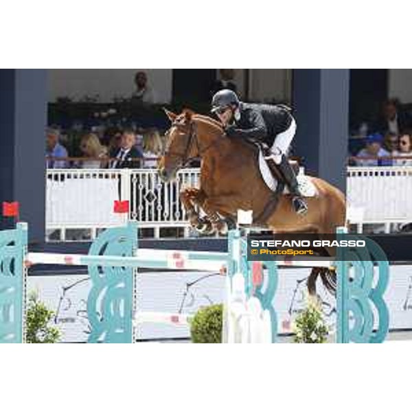 LGCT of St Tropez - Class 5 - Max Thirouin (FRA) on Utopie Villelongue - St Tropez, Ramatulle beach - 2 June 2018 - ph.Stefano Grasso/LGCT