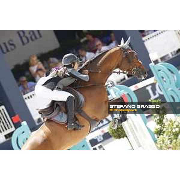 LGCT of St Tropez - Class 5 - Danielle Goldstein (ISR) on Caspar 213 - St Tropez, Ramatulle beach - 2 June 2018 - ph.Stefano Grasso/LGCT