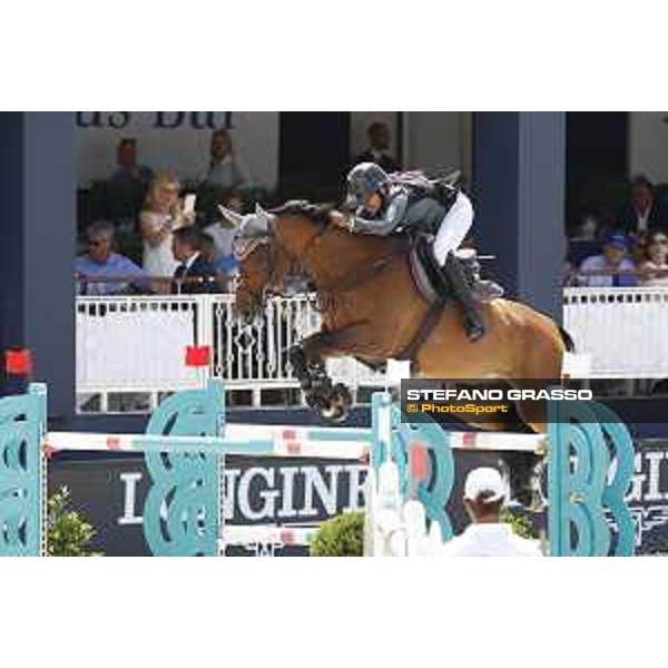 LGCT of St Tropez - Class 5 - Danielle Goldstein (ISR) on Caspar 213 - St Tropez, Ramatulle beach - 2 June 2018 - ph.Stefano Grasso/LGCT