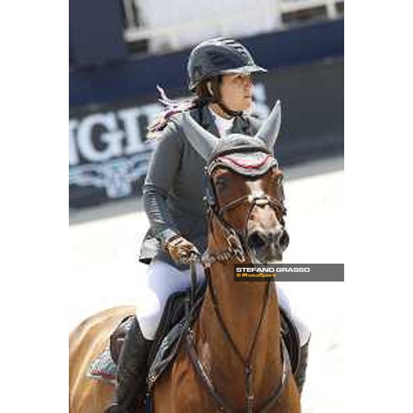 LGCT of St Tropez - Class 5 - Danielle Goldstein (ISR) on Caspar 213 - St Tropez, Ramatulle beach - 2 June 2018 - ph.Stefano Grasso/LGCT