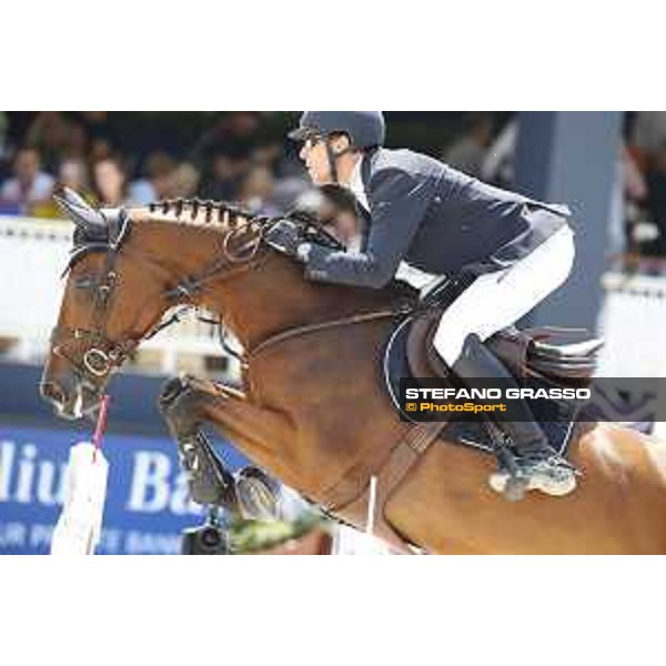 LGCT of St Tropez - Class 5 - Henrik von Eckermann (SWE) on Toveks Mary Lou - St Tropez, Ramatulle beach - 2 June 2018 - ph.Stefano Grasso/LGCT