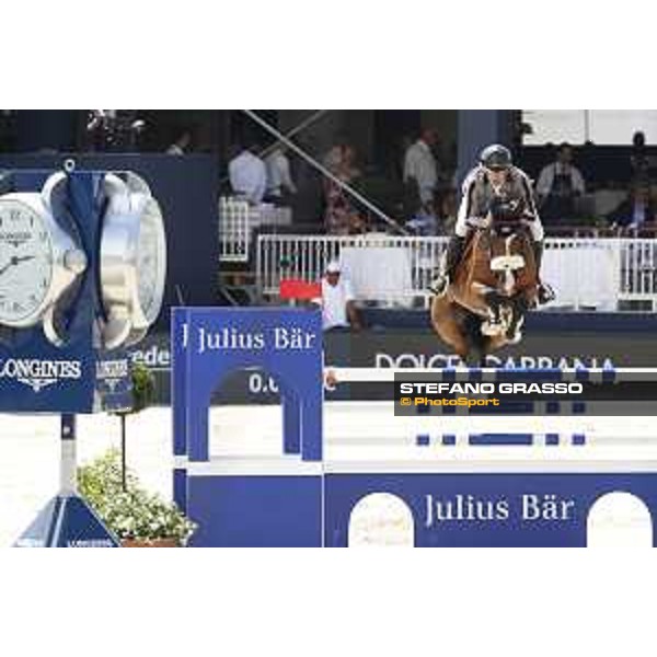 LGCT of St Tropez - Class 5 - Peder Fredricson (SWE) on Hansson WL - St Tropez, Ramatulle beach - 2 June 2018 - ph.Stefano Grasso/LGCT