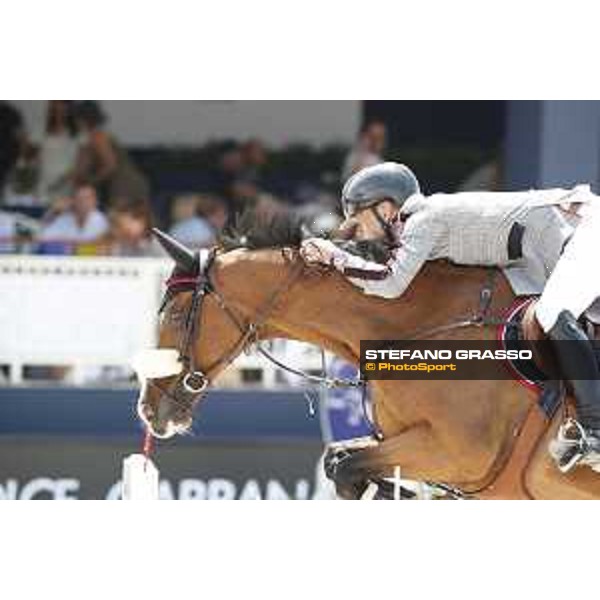 LGCT of St Tropez - Class 5 - Peder Fredricson (SWE) on Hansson WL - St Tropez, Ramatulle beach - 2 June 2018 - ph.Stefano Grasso/LGCT