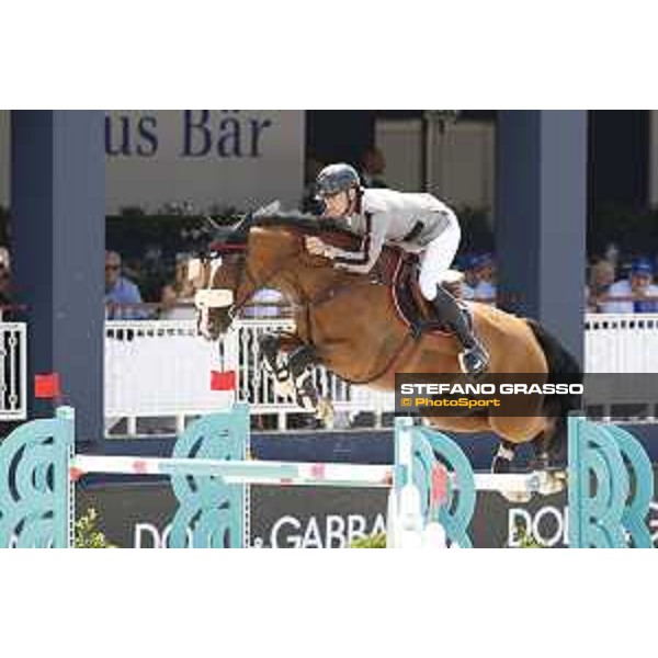 LGCT of St Tropez - Class 5 - Peder Fredricson (SWE) on Hansson WL - St Tropez, Ramatulle beach - 2 June 2018 - ph.Stefano Grasso/LGCT