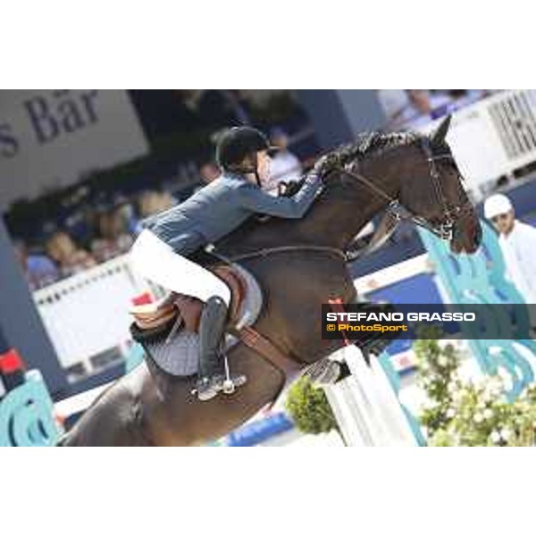 LGCT of St Tropez - Class 5 - Alexandra Thornton (GBR) on Cornetto K - St Tropez, Ramatulle beach - 2 June 2018 - ph.Stefano Grasso/LGCT
