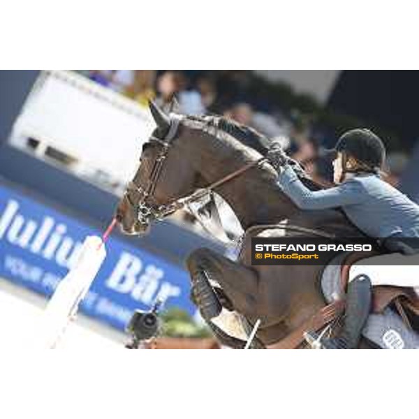 LGCT of St Tropez - Class 5 - Alexandra Thornton (GBR) on Cornetto K - St Tropez, Ramatulle beach - 2 June 2018 - ph.Stefano Grasso/LGCT