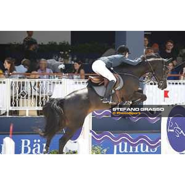 LGCT of St Tropez - Class 5 - Alexandra Thornton (GBR) on Cornetto K - St Tropez, Ramatulle beach - 2 June 2018 - ph.Stefano Grasso/LGCT