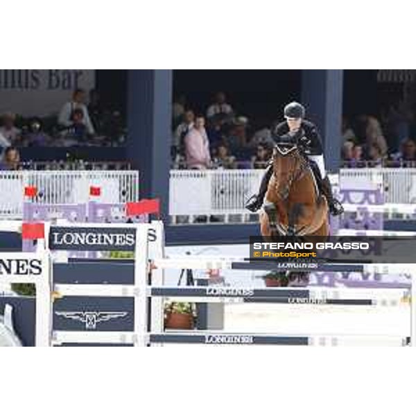 LGCT of St Tropez - Class 5 - Emily Moffitt (GBR) on Mtf Madame X - St Tropez, Ramatulle beach - 2 June 2018 - ph.Stefano Grasso/LGCT