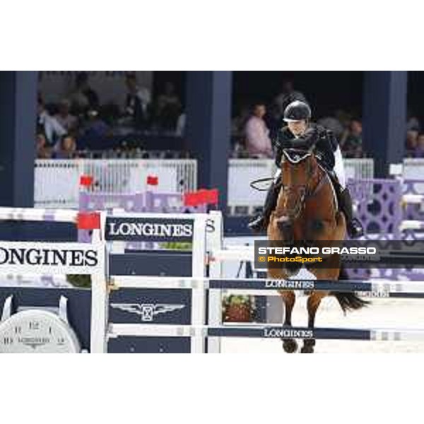 LGCT of St Tropez - Class 5 - Emily Moffitt (GBR) on Mtf Madame X - St Tropez, Ramatulle beach - 2 June 2018 - ph.Stefano Grasso/LGCT