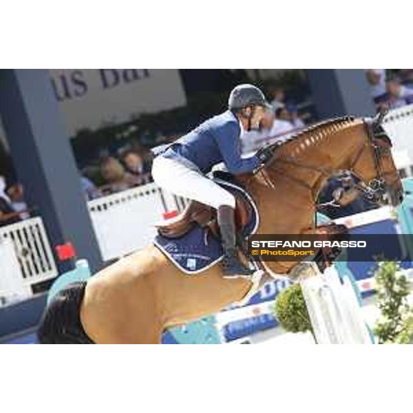 LGCT of St Tropez - Class 5 - Philippe Rozier (FRA) on Cristallo A LM - St Tropez, Ramatulle beach - 2 June 2018 - ph.Stefano Grasso/LGCT