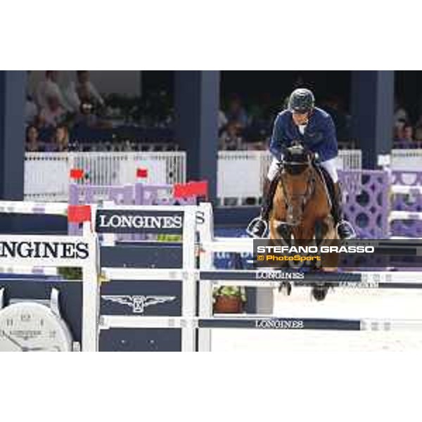 LGCT of St Tropez - Class 5 - Philippe Rozier (FRA) on Cristallo A LM - St Tropez, Ramatulle beach - 2 June 2018 - ph.Stefano Grasso/LGCT