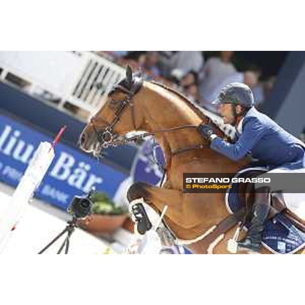 LGCT of St Tropez - Class 5 - Philippe Rozier (FRA) on Cristallo A LM - St Tropez, Ramatulle beach - 2 June 2018 - ph.Stefano Grasso/LGCT