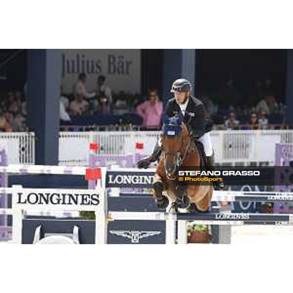 LGCT of St Tropez - Class 5 - Holger Wulschner (GER) on BSC Cha Cha Cha - St Tropez, Ramatulle beach - 2 June 2018 - ph.Stefano Grasso/LGCT