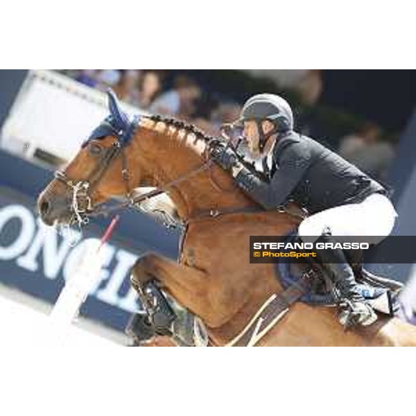 LGCT of St Tropez - Class 5 - Holger Wulschner (GER) on BSC Cha Cha Cha - St Tropez, Ramatulle beach - 2 June 2018 - ph.Stefano Grasso/LGCT
