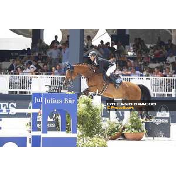 LGCT of St Tropez - Class 5 - Holger Wulschner (GER) on BSC Cha Cha Cha - St Tropez, Ramatulle beach - 2 June 2018 - ph.Stefano Grasso/LGCT