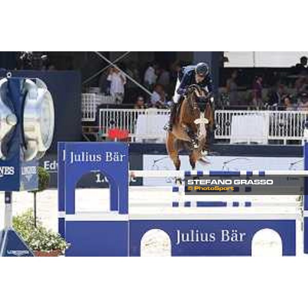 LGCT of St Tropez - Class 5 - Edward Lewy (FRA) on Rebeca LS - St Tropez, Ramatulle beach - 2 June 2018 - ph.Stefano Grasso/LGCT
