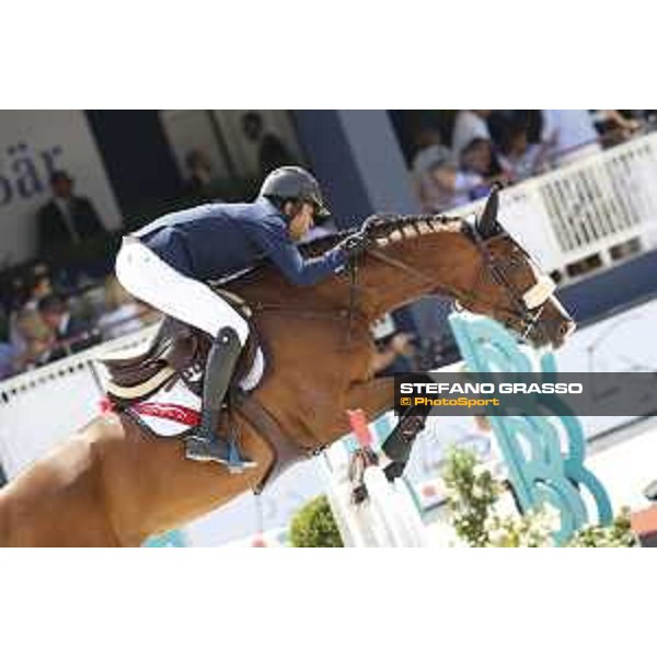 LGCT of St Tropez - Class 5 - Edward Lewy (FRA) on Rebeca LS - St Tropez, Ramatulle beach - 2 June 2018 - ph.Stefano Grasso/LGCT