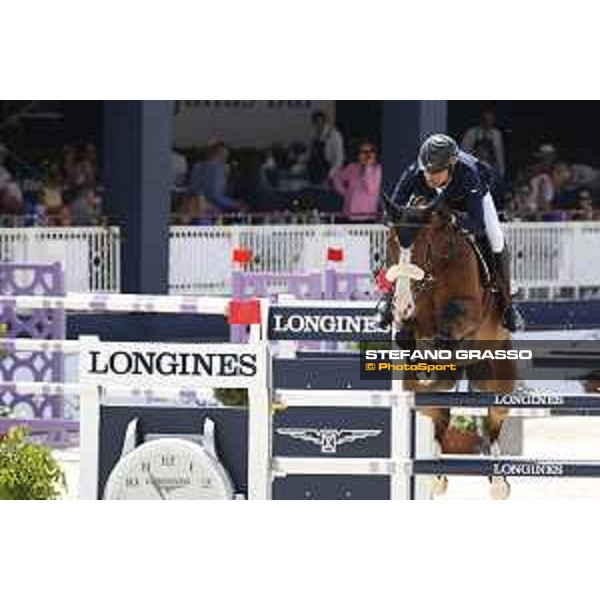 LGCT of St Tropez - Class 5 - Edward Lewy (FRA) on Rebeca LS - St Tropez, Ramatulle beach - 2 June 2018 - ph.Stefano Grasso/LGCT