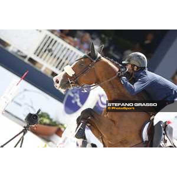 LGCT of St Tropez - Class 5 - Edward Lewy (FRA) on Rebeca LS - St Tropez, Ramatulle beach - 2 June 2018 - ph.Stefano Grasso/LGCT