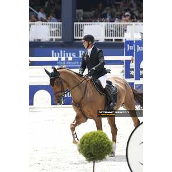 LGCT of St Tropez - Class 5 - Eric Van Der Vleuten (NED) on Wunschkind 19 - St Tropez, Ramatulle beach - 2 June 2018 - ph.Stefano Grasso/LGCT