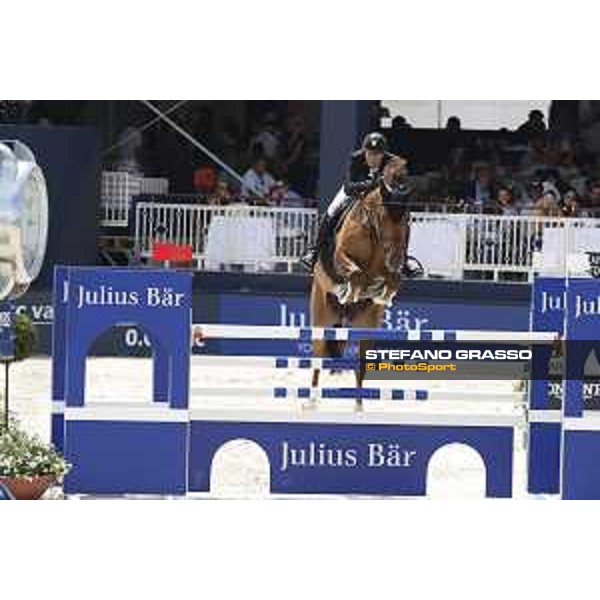 LGCT of St Tropez - Class 5 - Eric Van Der Vleuten (NED) on Wunschkind 19 - St Tropez, Ramatulle beach - 2 June 2018 - ph.Stefano Grasso/LGCT