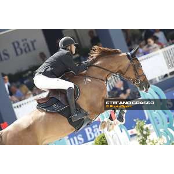 LGCT of St Tropez - Class 5 - Eric Van Der Vleuten (NED) on Wunschkind 19 - St Tropez, Ramatulle beach - 2 June 2018 - ph.Stefano Grasso/LGCT